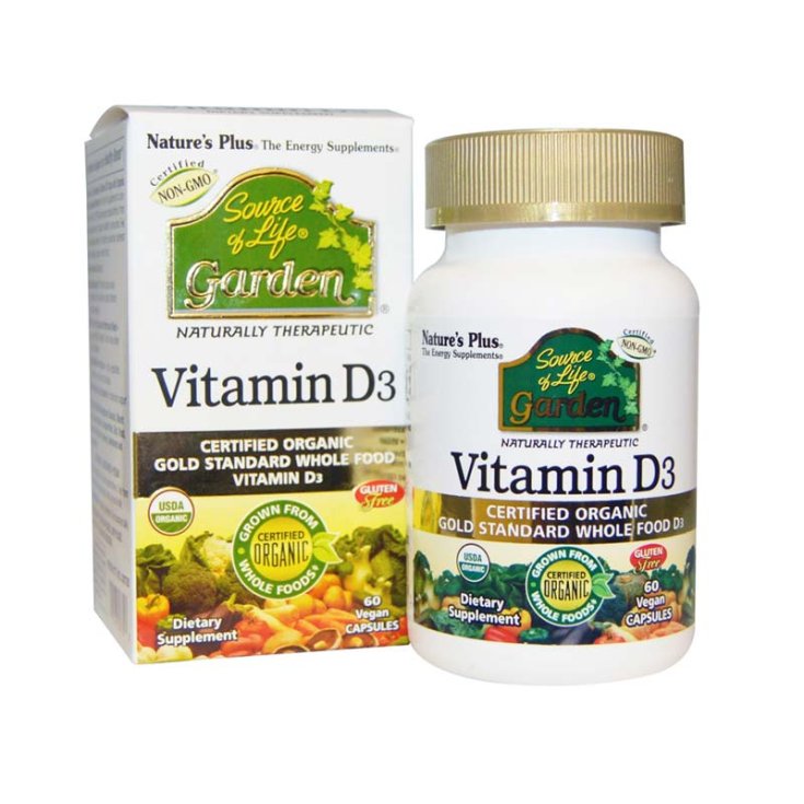 Source Of Life Garden Vitamin D3 60 Capsules