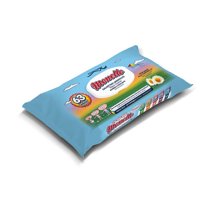 Sterilfarma® Monello Wet Wipes 63 Pieces