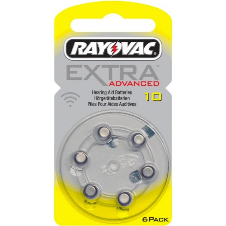 Rayovan Extra Advanced Blister Of 6 Zinc Air Batteries