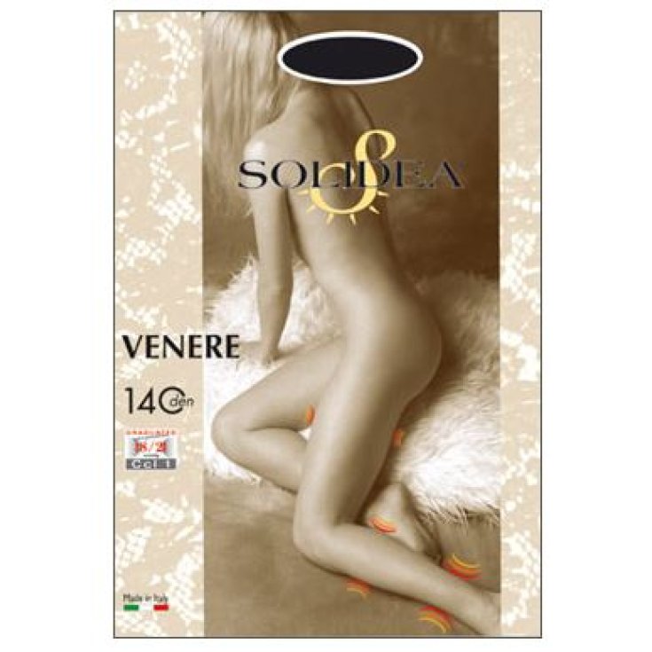 Solidea Venere 140 Tights All Nude Color Powder Size 2 M