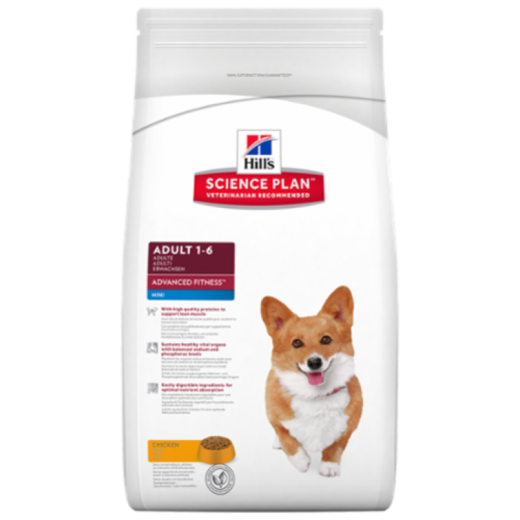 Hill's Science Plan Canine Adult Advanced Fitness Mini Size with Chicken 800g