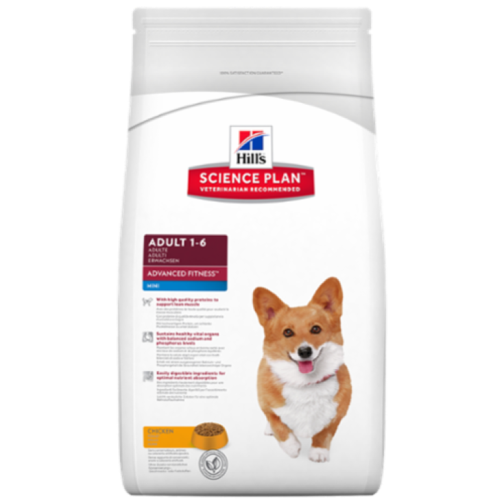 Hill's Science Plan Advanced Fitness Canine Adult Mini Size with Chicken 2,5kg