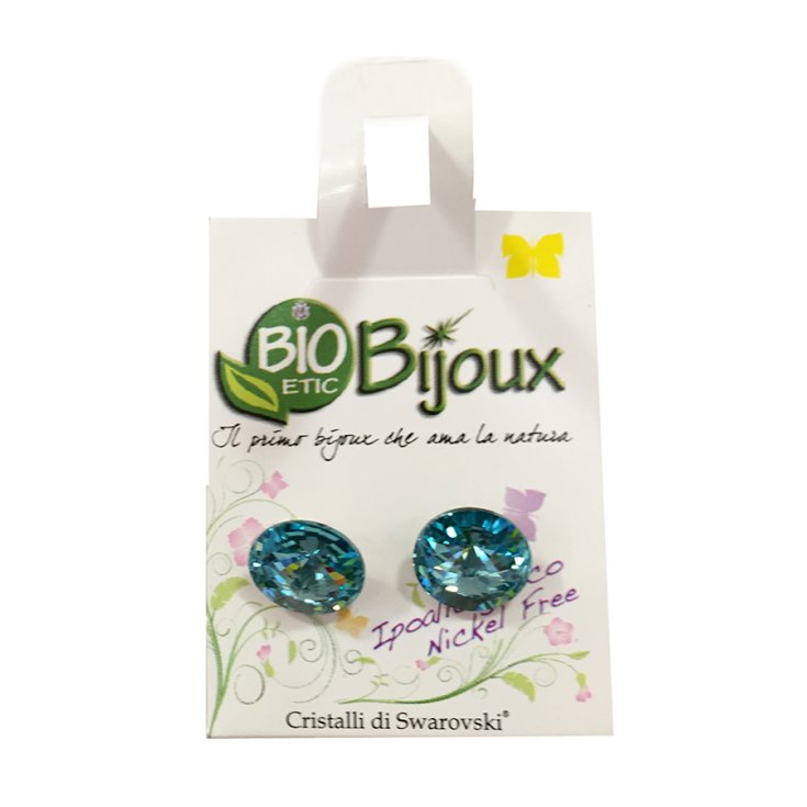 Bioetic Bijoux Rivolo Light Turquoise Earring 10mm