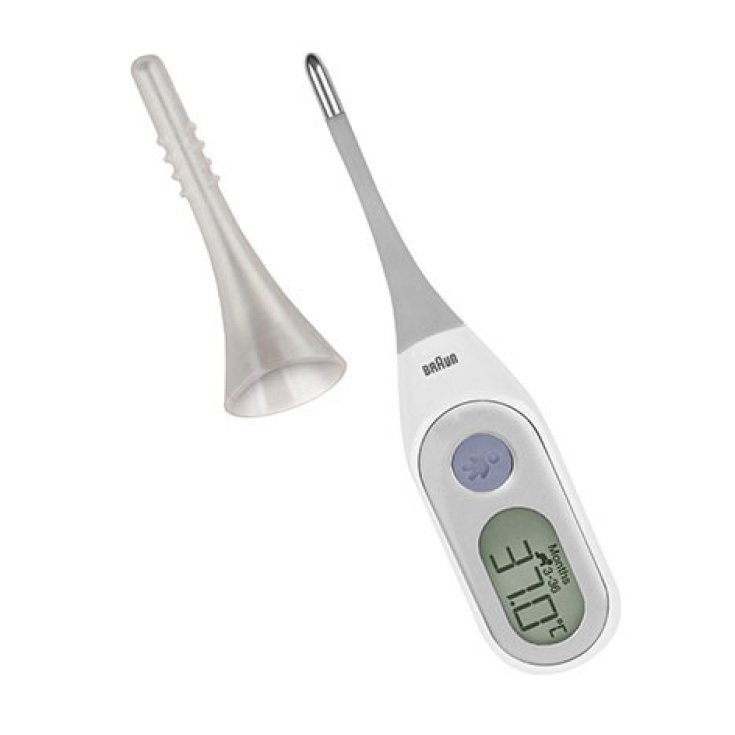 Braun Digital Thermometer Flexible Tip Age Precision PRT2000