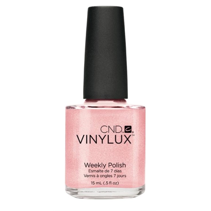 CND Vinylux Weekly Polish Color 118 Grapefruit Sparkle 15ml