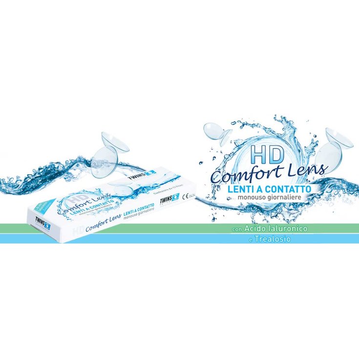 HD Comfort Lens Daily Disposable Contact Lenses 2.50 Diopters 10Lenses
