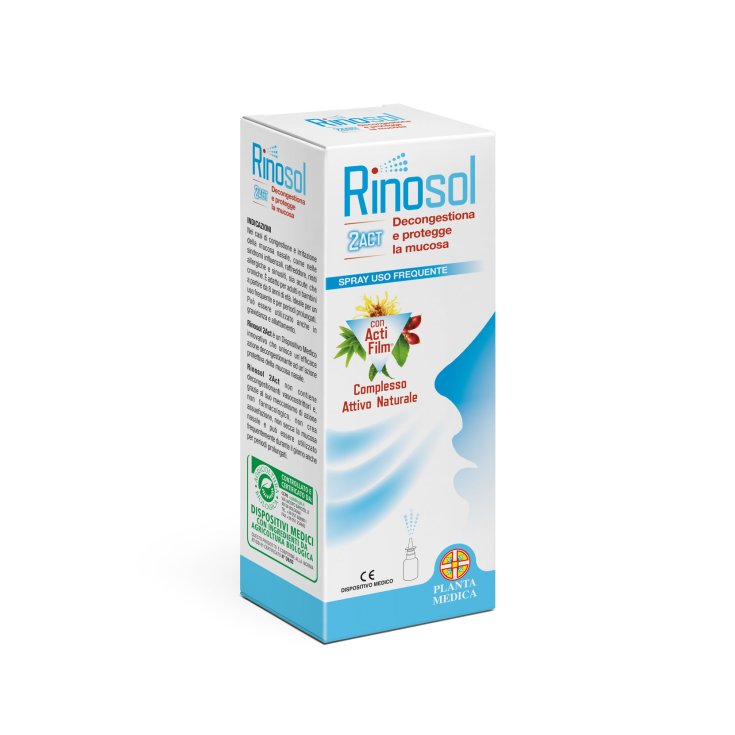 Planta Medica Rinosol 2act Nasal Spray 15ml