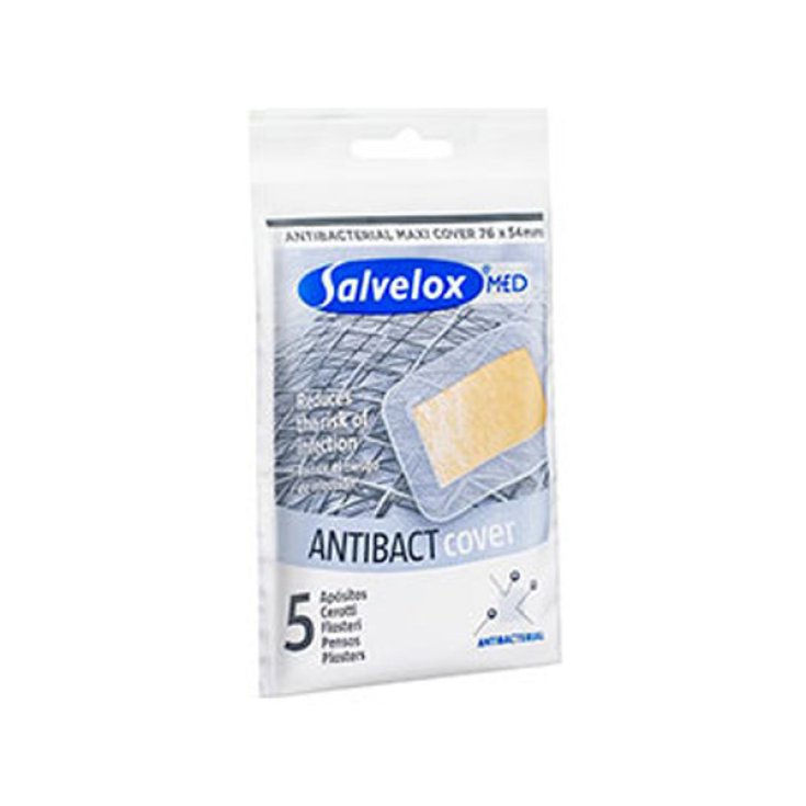Salvelox Med Antibact Antibacterial Patch Pack Of 5 Patches