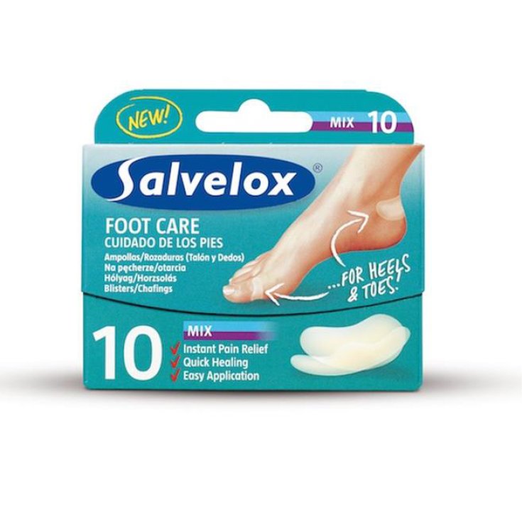 Salvequick Foot Care Mix Blisters 10 Units