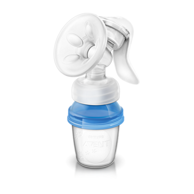 Philips Avent Natural Manual Breast Pump With 3 Milk Storage Jars