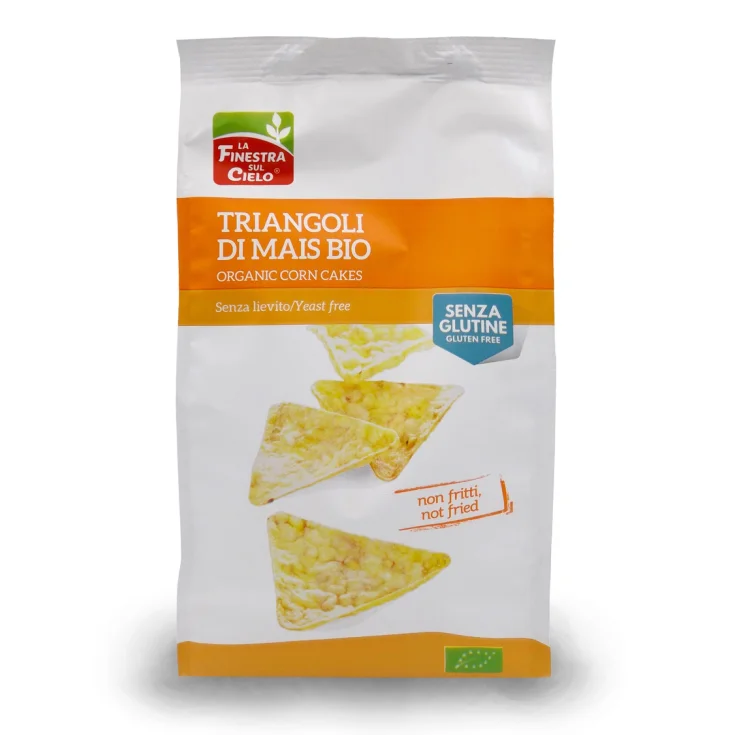 Organic Corn Triangles Without Yeast 100g