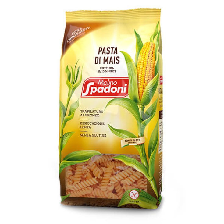 Molino Spadoni Corn Pasta 100% Gluten Free Fusilli 500g