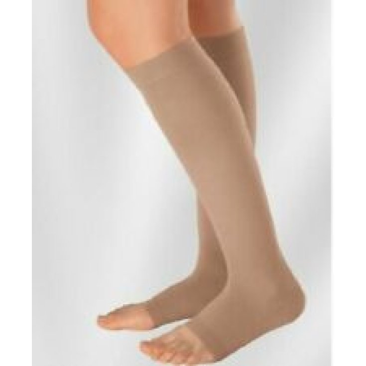 Medi Knee High With Open Toe Graduated Compression 18 MmHg Natural Color Size 3 Cod. 2805pa