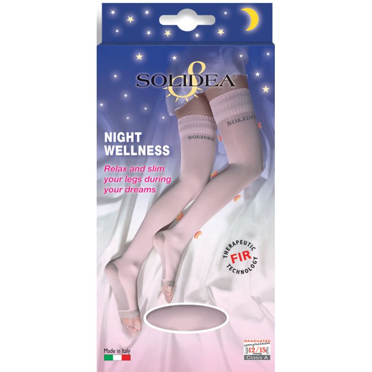 Solidea Night Wellness Socks Color Pink Size 4-L