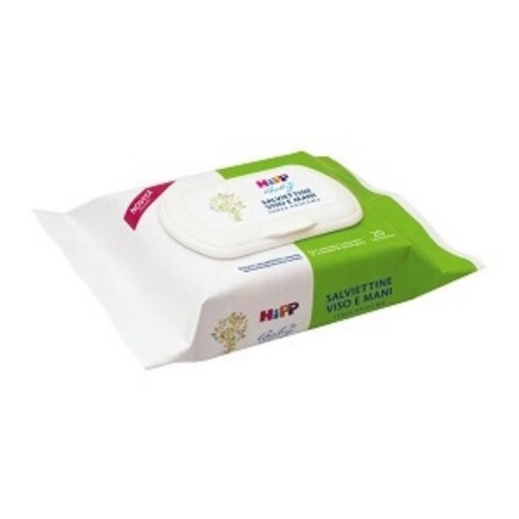 HiPP Biologico Baby Face And Hand Wipes 20 Pieces
