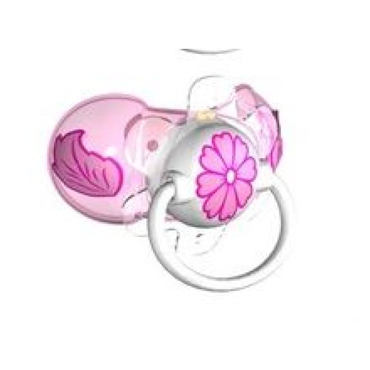 Elemed Smart Latex Pacifier Silhouette Sky For Girl Flower Color