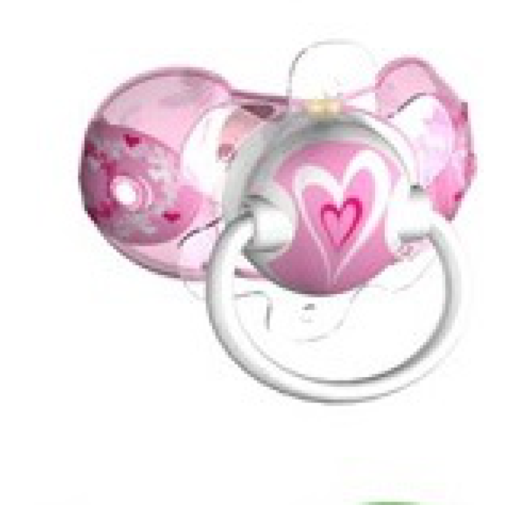 EleMed Smart Soother Cherry Silicone Pink Heart Size 2