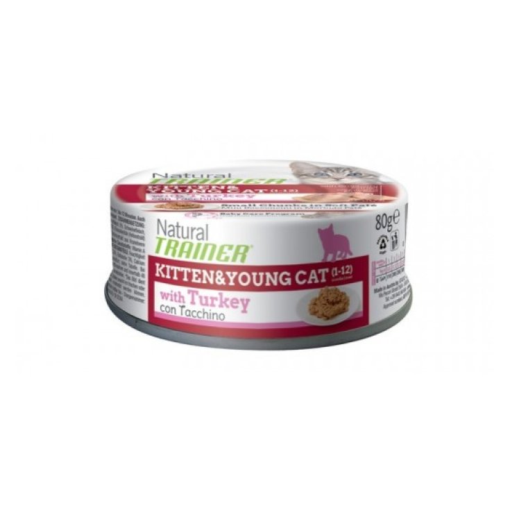 Trainer Natural Kitten & Young Patè For Cats 80g