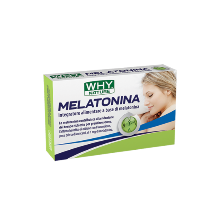 WHY Nature Melatonin Food Supplement 80 Tablets