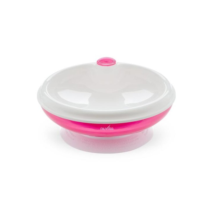 Nuvita Piattocaldo With Suction Cup Pink Color