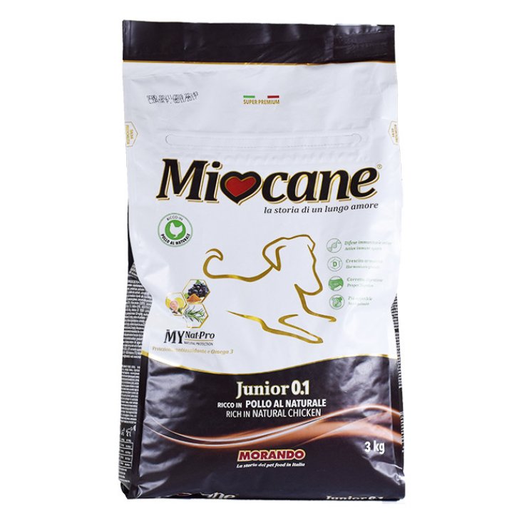 Miocane Junior 0,1 White Meat Dry Dog Food 3kg