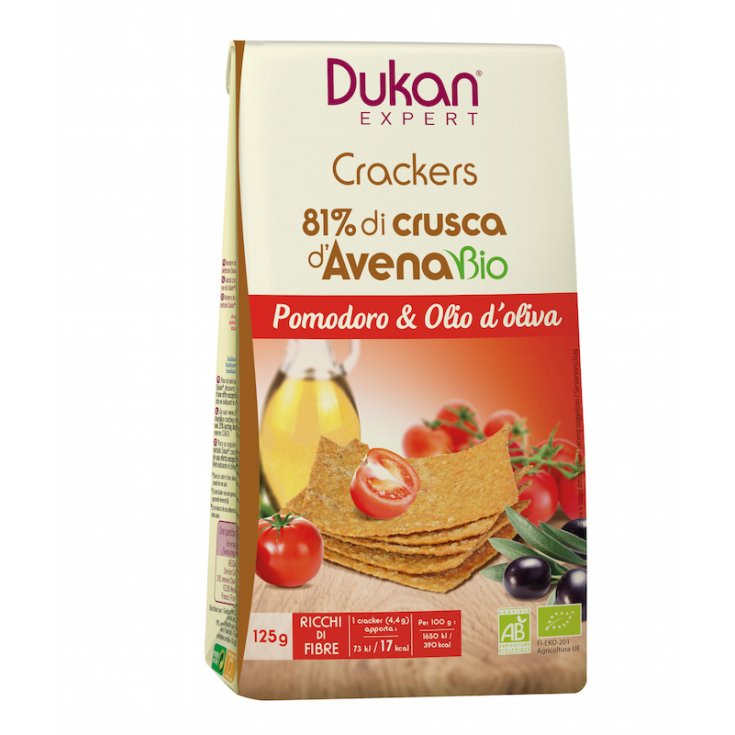 Dukan Expert Crackers Organic Tomato 125g