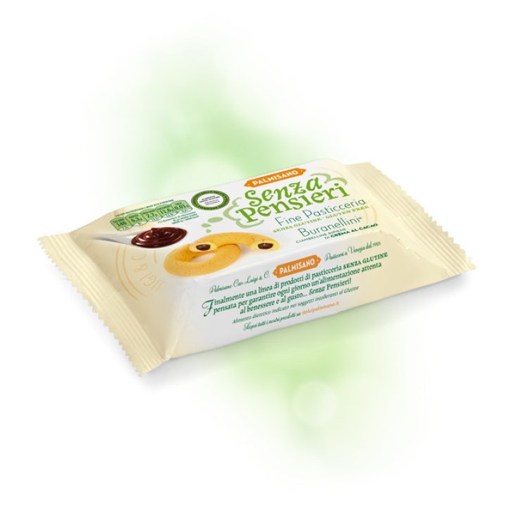 Senza Pensieri Buranellini Filled With Gluten Free Single Serving Cocoa Cream 25G