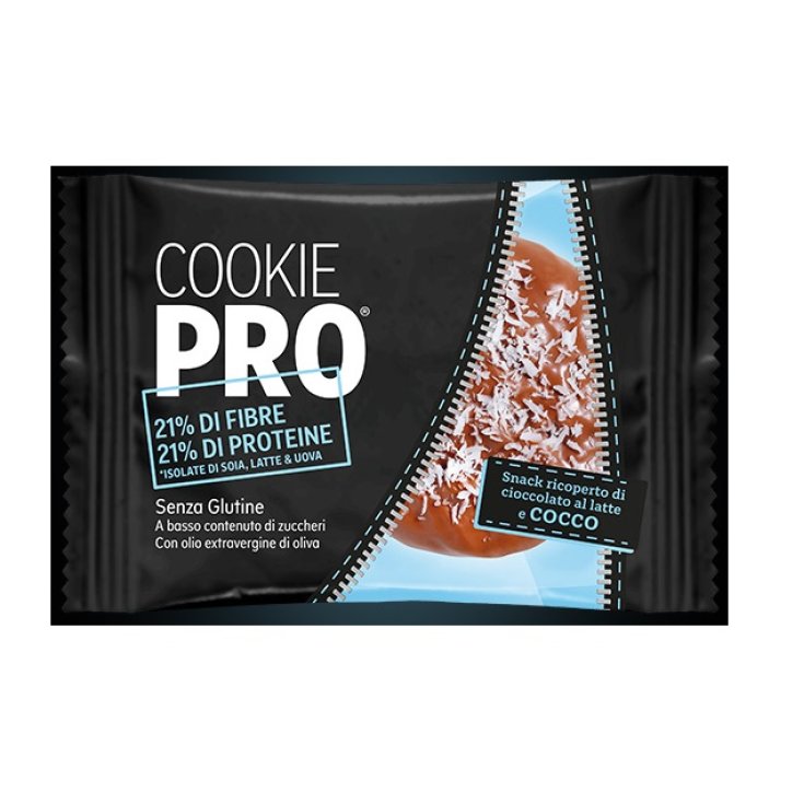 Cookie Pro Snack Coconut Covered with Milk Chocolate Monodose 10g