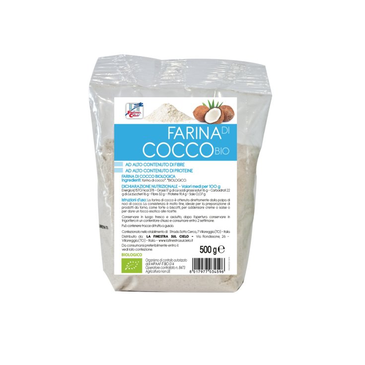 La Finestra sul Cielo Bio Coconut Flour 500g