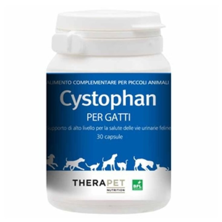 Bioforlife Therapet Nutrition Cystophan For Cats Food Supplement For Animals 30 Capsules
