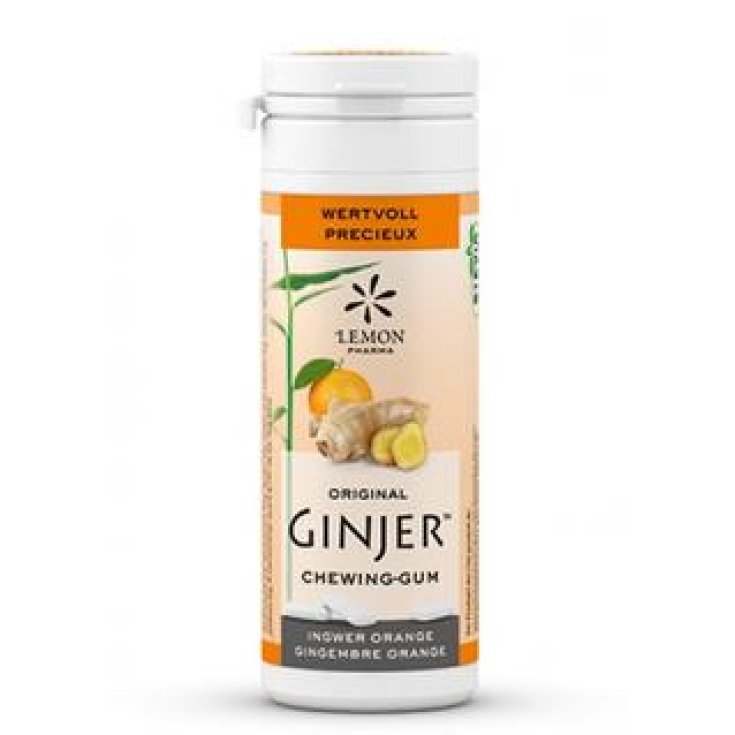 Lemon Pharma Ginjer Chewing Gum Food Supplement 30g