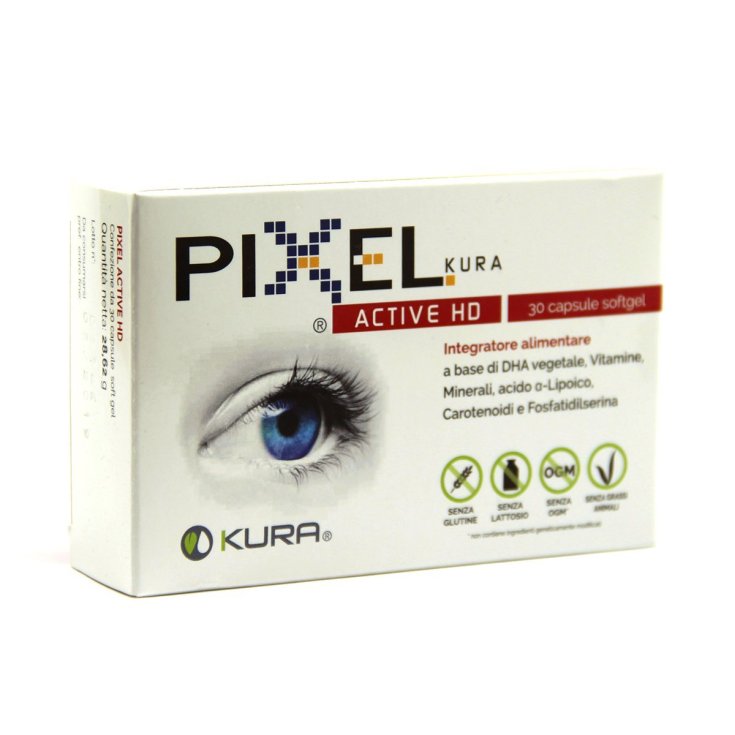 Pixel Active HD Food Supplement 30 Soft Capsules