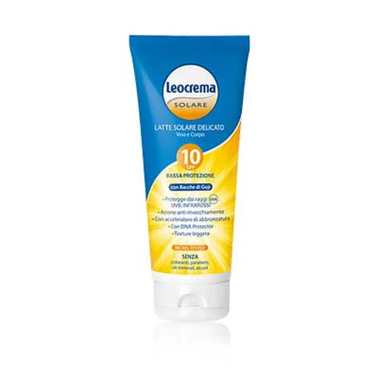 Leocrema Delicate Sun Cream Spf10 200ml