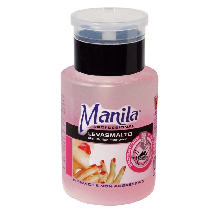 Manila Just Push Nail Polish Remover With Acetone 175ml