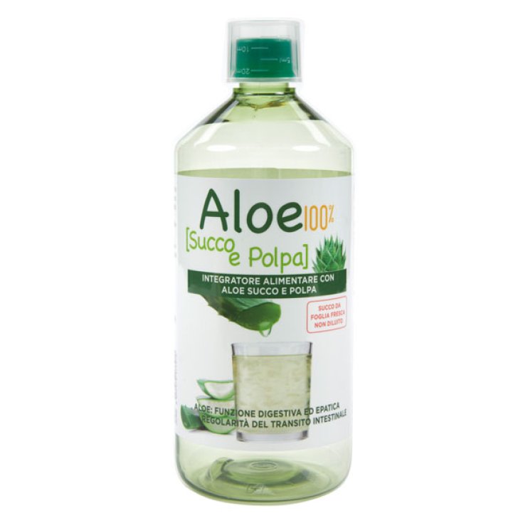 Aloe Juice / pulp 100% Food Supplement 1lt