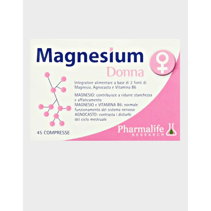 Pharmalife Magnesium Woman Food Supplement 45 Tablets