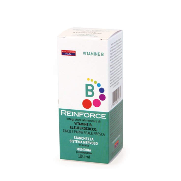 Farmaderbe Reinforce Vitamins B Food Supplement 100ml