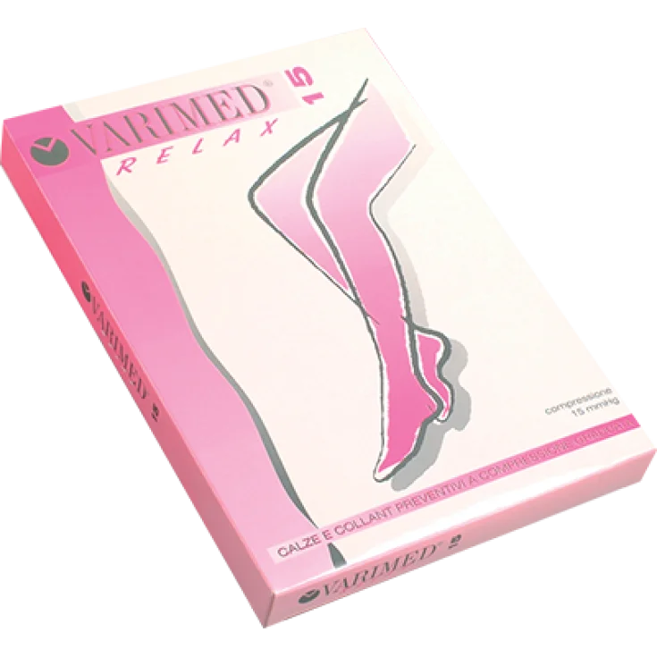 Varimed Preventive Relax Line Tights 15 Color Black Size V