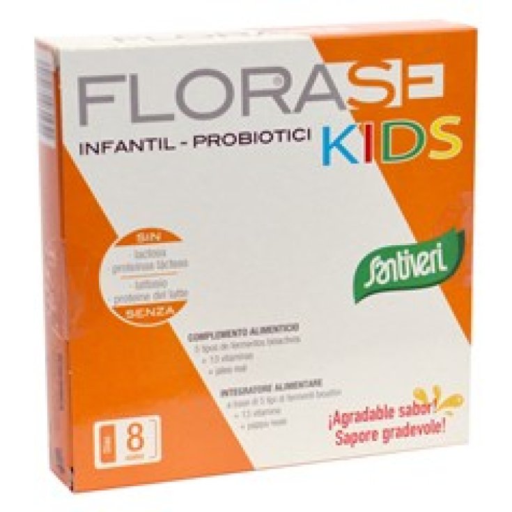 Ibersan Kids Florase 8 Vials Of 10ml