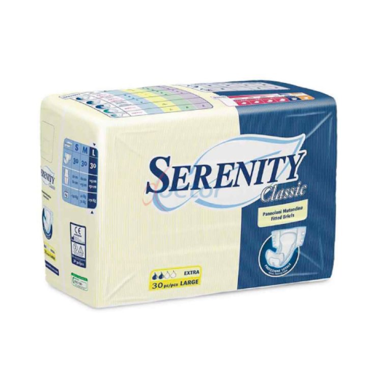 Serenity Diaper Panty Classic Extra Large Oc 30 Pieces