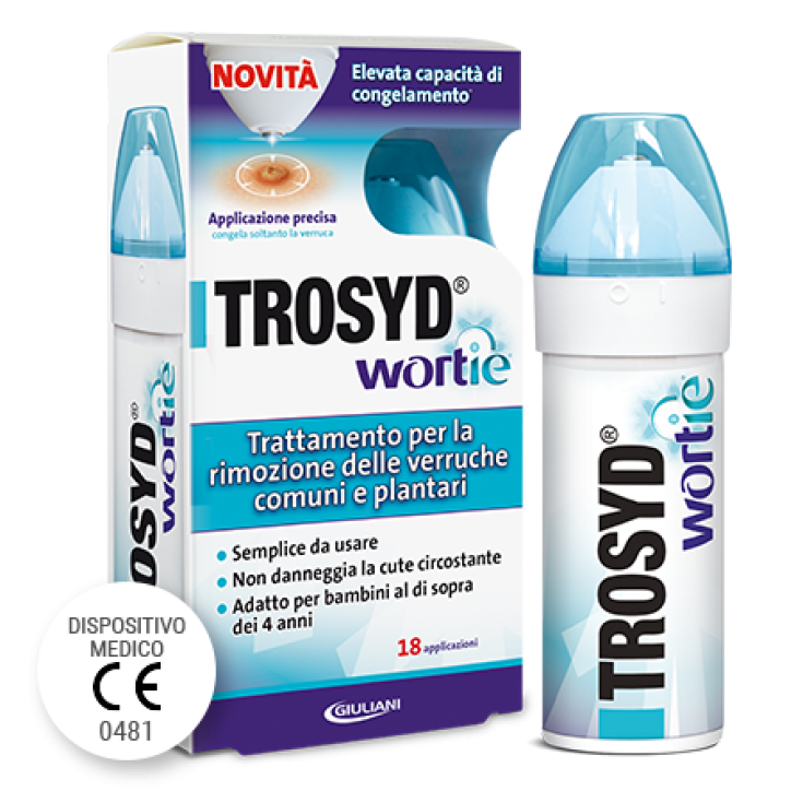 Trosyd Wortie Cryogenic Warts 18 Applications