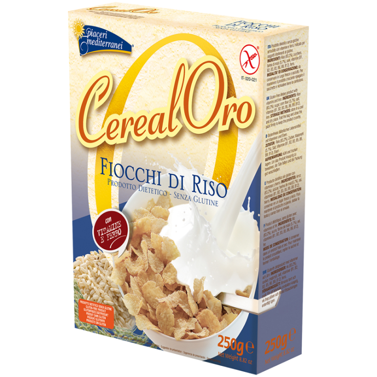 CerealOro Piaceri Mediterranei Rice Flakes With Corn Gluten Free 250g