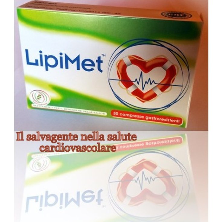TherapyPharm Lipimet Food Supplement Gluten Free 30 Tablets