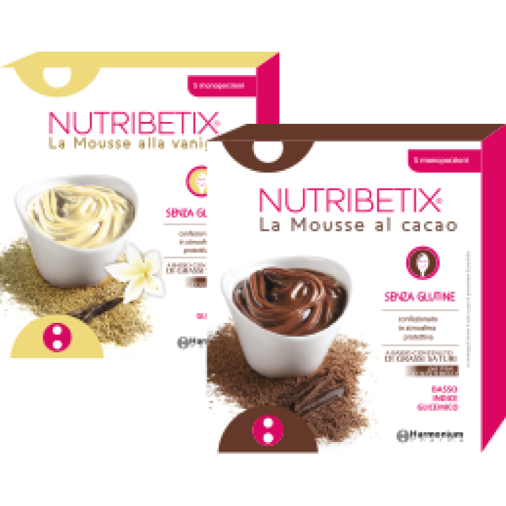 Nutribetix The Vanilla Flavored Mousse 5 Single Portions 135g