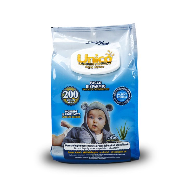 Sterilfarma® Unico Wet Wipes 200 Wipes