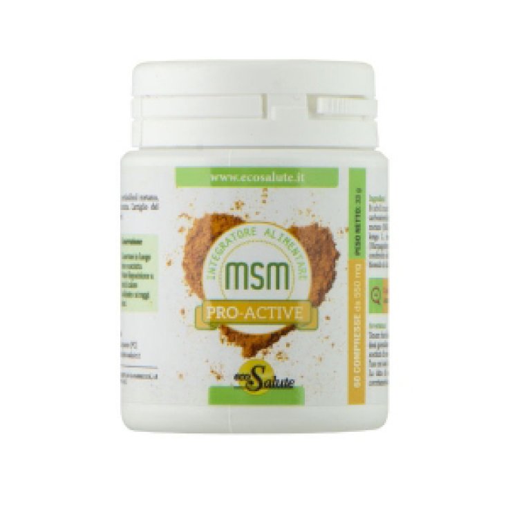 Msm Pro-active 33g Food Supplement 60 tablets