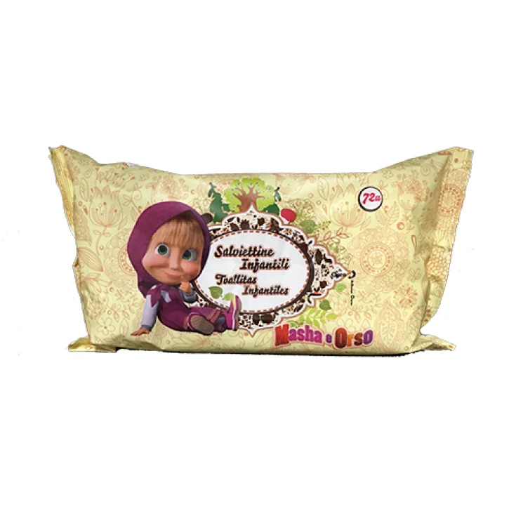 * MASHA AND THE BEAR WIPES X 15 PCS