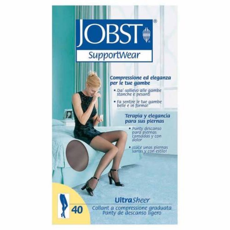 Jobst Ultra Sheer 5-10mmHg Pantyhose Color Black Size 2