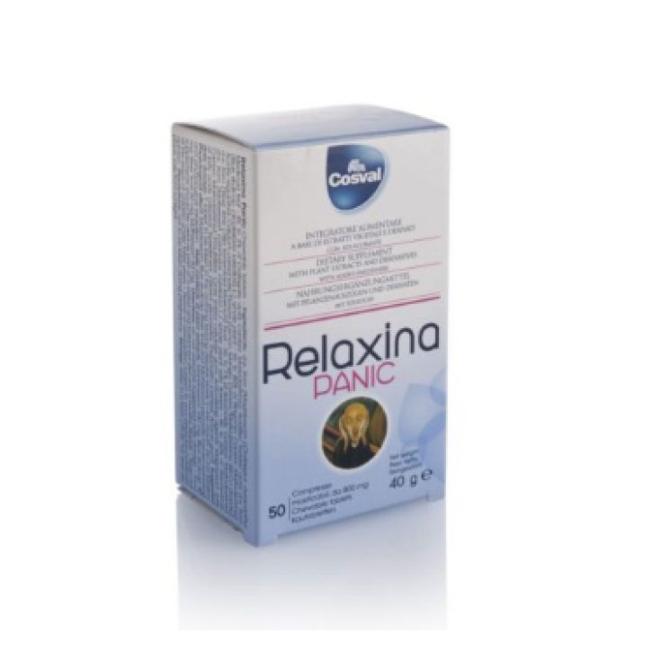 Cosval Relaxina Panic Food Supplement 50 Tablets