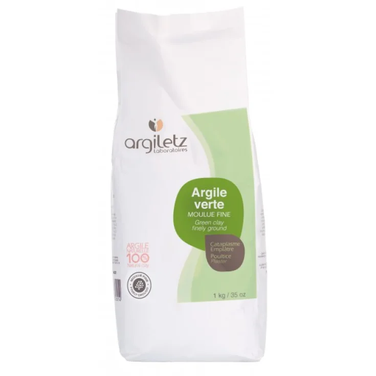 Argiletz Green Clay Moule Fine 1kg